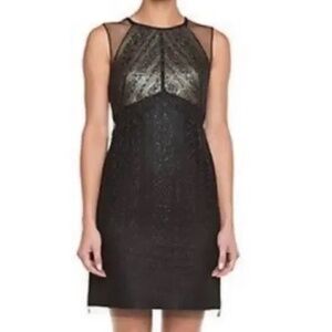 Phoebe Cutout Mesh Cocktail Dress